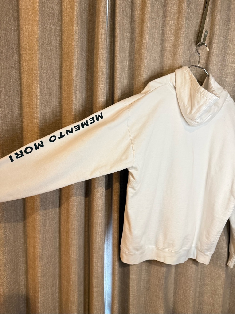 Unus Annus The End Heavyweight White Memento Mori Hoodie 2XL - Picture 13 of 13
